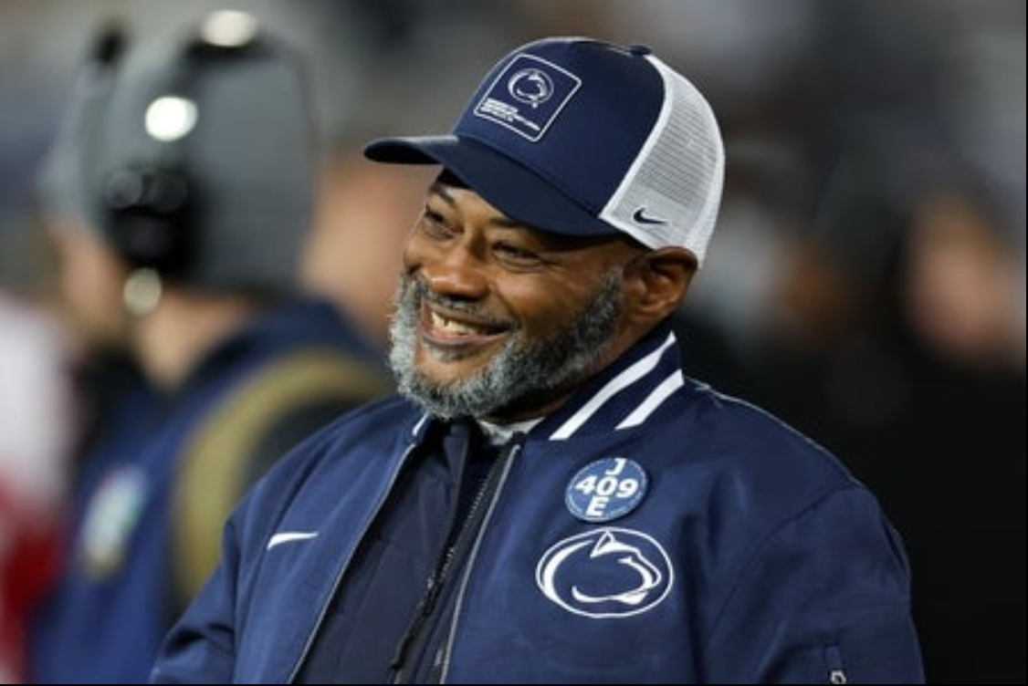 Nov 22, 2025; University Park, Pennsylvania, USA; Penn State Nittany Lions interim head coach Terry Smith